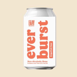 enay ever burst non-alcoholic grapefruit sour na beer market