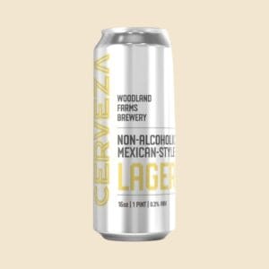 cerveza by woodland farms non alcoholic mexican style lager na beer market