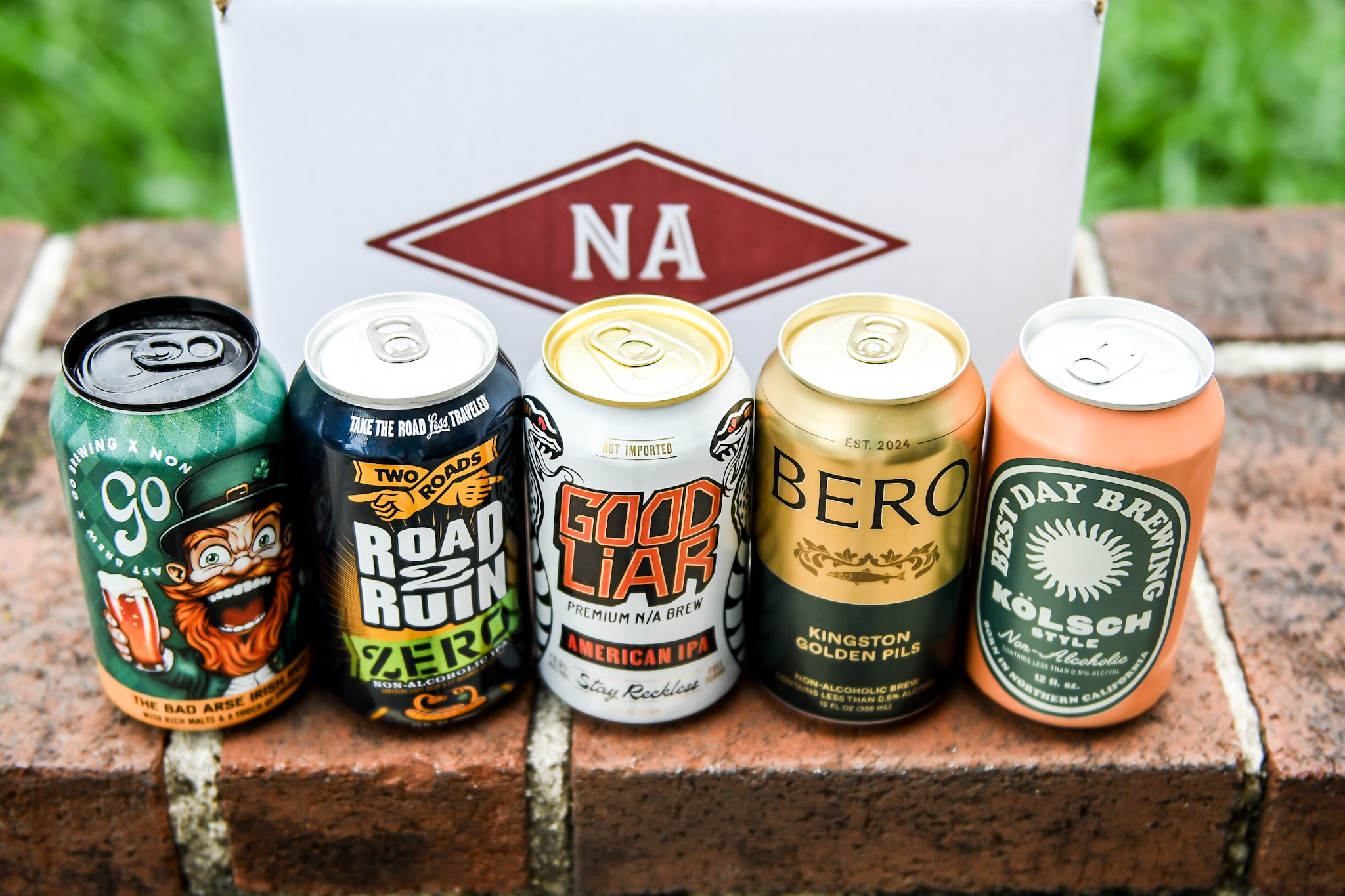 non alcoholic beer variety pack cans mix and match 12 pack NA Beer Market