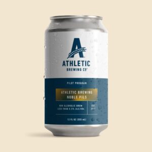 Athletic brewing noble pils non alcoholic pilsner na beer market