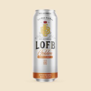 League of Fat Bastards Non Alcoholic Golden Ale