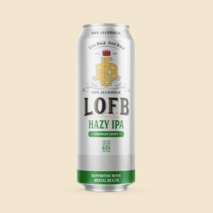 League of Fat Bastards Non Alcoholic Hazy IPA