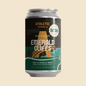 athletic brewing nitro emerald cliffs non alcoholic irish ale na beer market