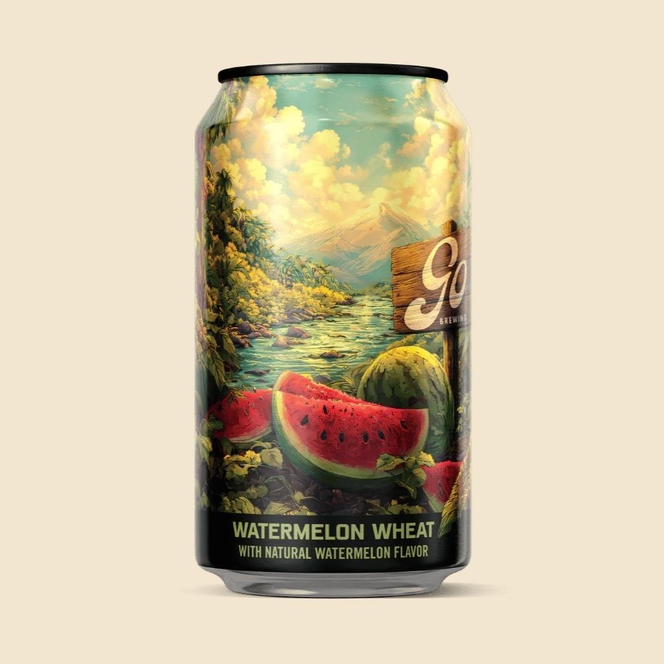 go brewing watermelon wheat pale non alcoholic ale na beer market