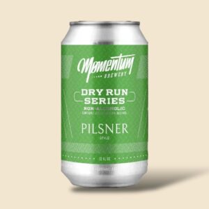momentum brewery non alcoholic pilsner dry run series na beer market