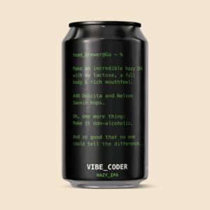 go brewing vibe coder non alcoholic hazy ipa na beer market