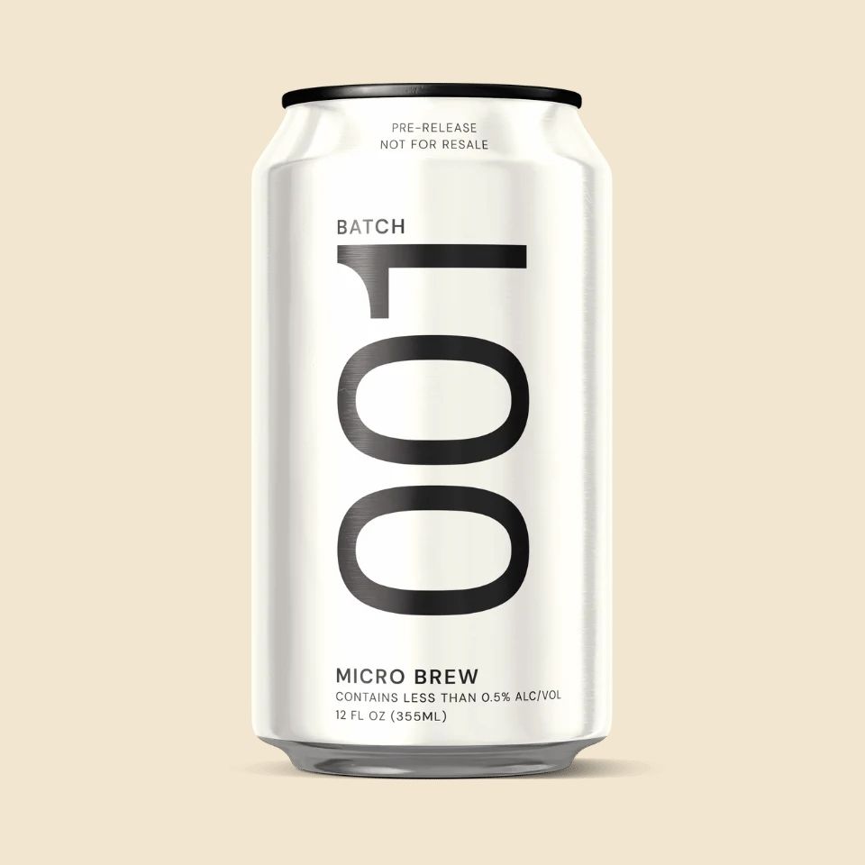 Go brewing batch 001 micro brew non alcoholic secret beer na beer market