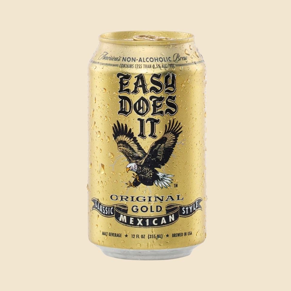 easy does it original gold non alcoholic mexican lager na beer market
