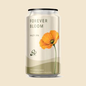 go brewing forever bloom non alcoholic hazy ipa na beer market